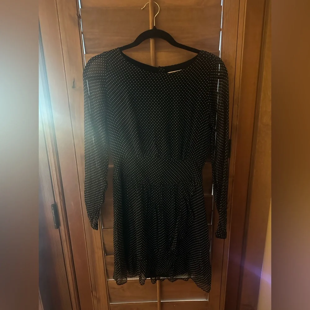 Sézane Black and White Polka Dot Garment - Picture 8 of 10